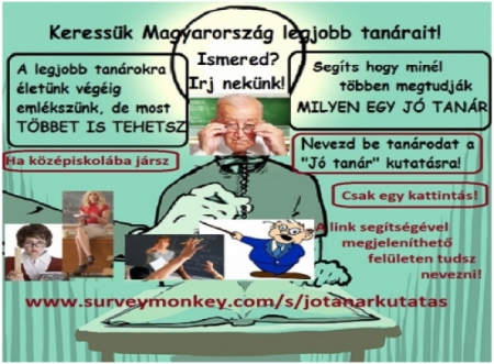 Keresik a legjobb tanárt!