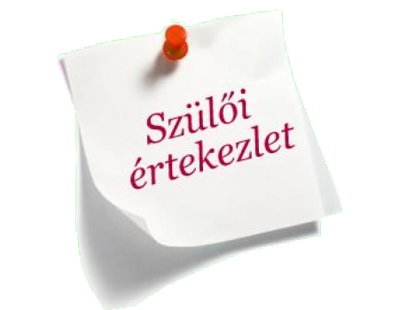 Szülői értekezletek